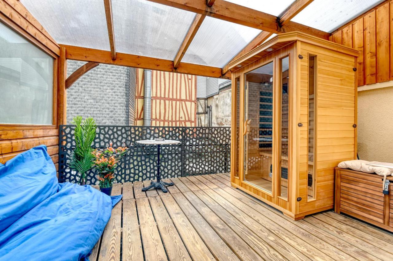 Glamour Chic En Hyper Centre Pour 4 - Wifi - Sauna Pour 2 - Mylittlestay Rouen Exterior photo