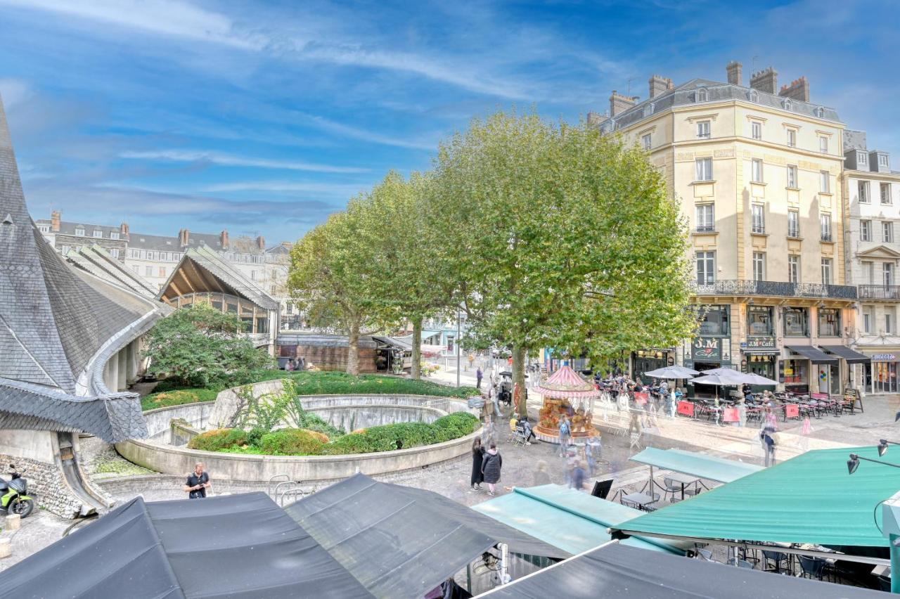 Glamour Chic En Hyper Centre Pour 4 - Wifi - Sauna Pour 2 - Mylittlestay Rouen Exterior photo
